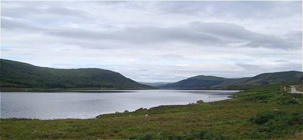 View across the loch