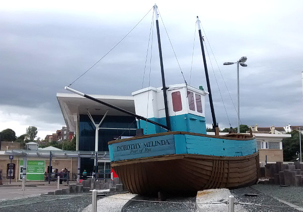 Aground at Hastings Station