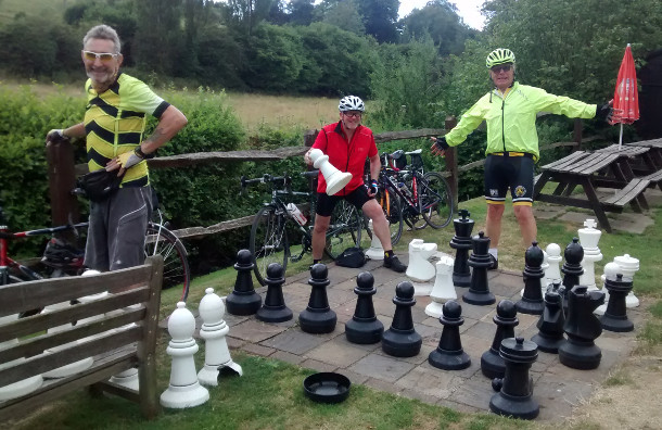 Anerley BC playing chess