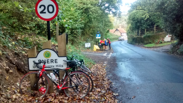 Anerley BC's fairy visits Shere