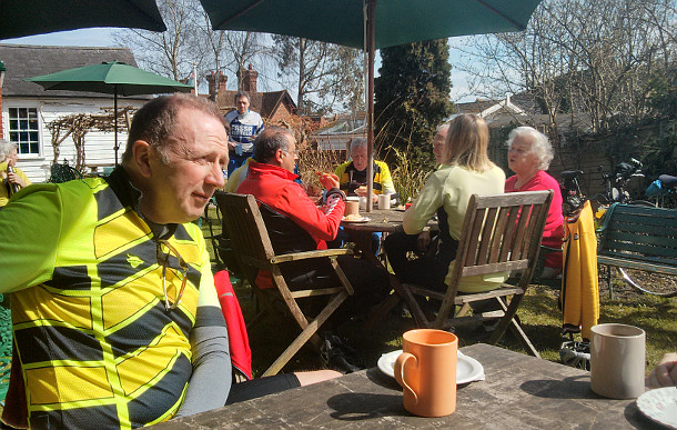 Sunday Ride: 14th April 2013 Shoreham Tea Stop