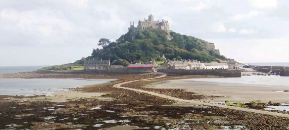 Cycling to St Michaels Mount