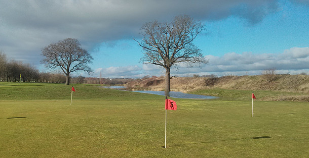 Sunday Ride: 19th January 2014 Added water hazard