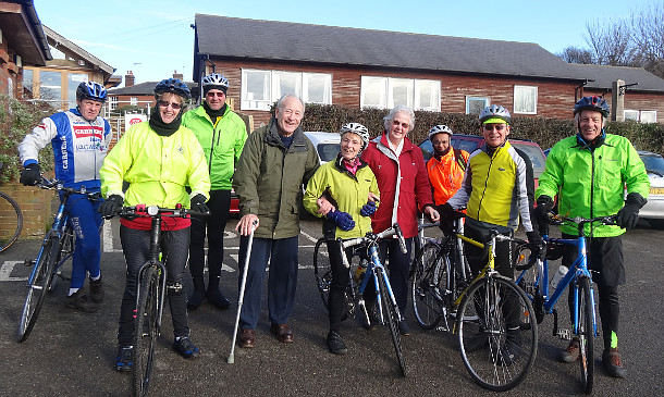 Tuesday Ride: 21st January 2014 Anerley BC on a Tuesday