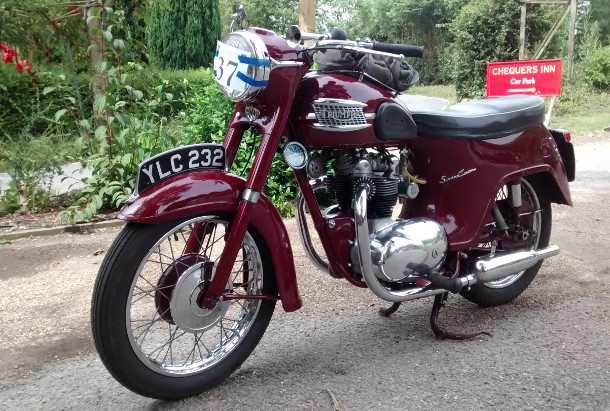Sunday Ride: 20th July 2014 Triumph Twin Sport