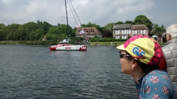 Fastnet boat passing