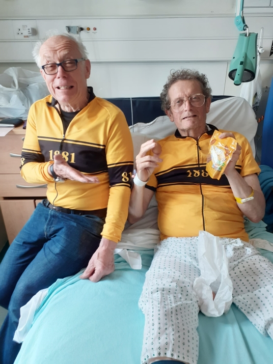 Hospital Visit to John Eden