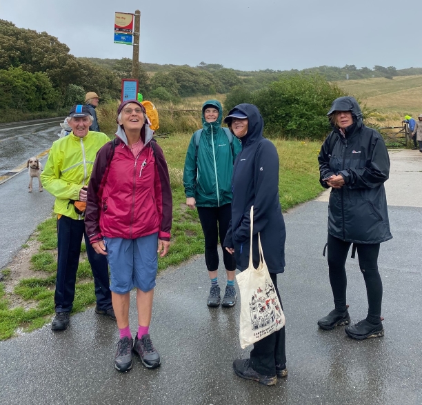 Stormy South Downs and Sussex Coast